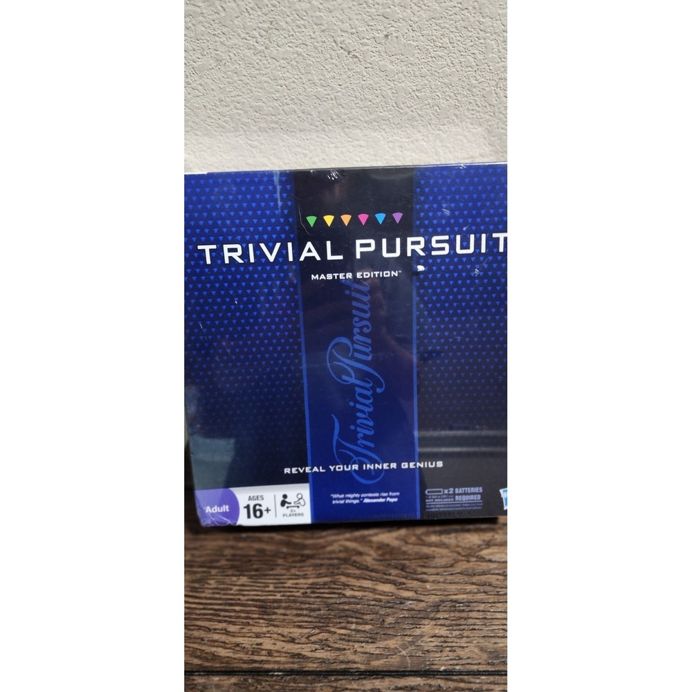 Trivia Pursuit Master Edition Board‎ Game. Hasbro. 2009. New Sealed.